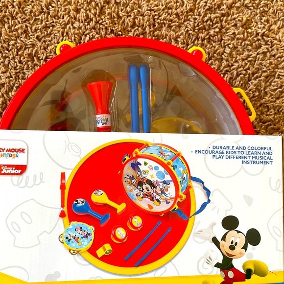 Disney Toys Disney Marching Band Drum With Instruments Hornclickers Ages 2 Poshmark